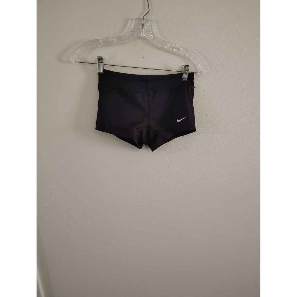 Nike Dri-FIT Womens XXS Black Volleyball Compression Shorts 588448-010